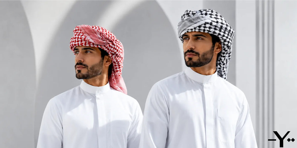 How To Style A Shemagh With A Thobe