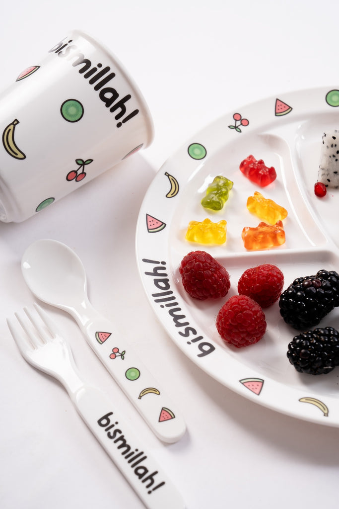 Bismillah Fruit Plate Set