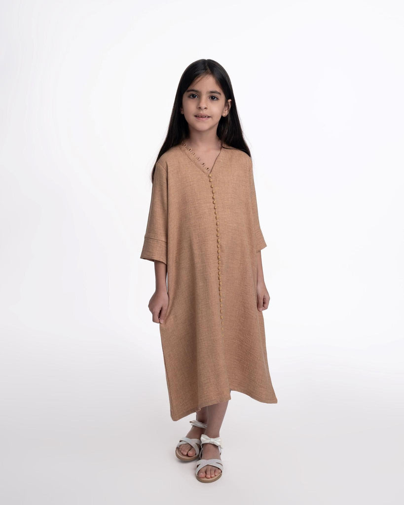 Farah Linen Kaftan Kids