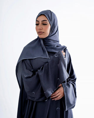 Grey Ahlam Prayer Abaya-Women