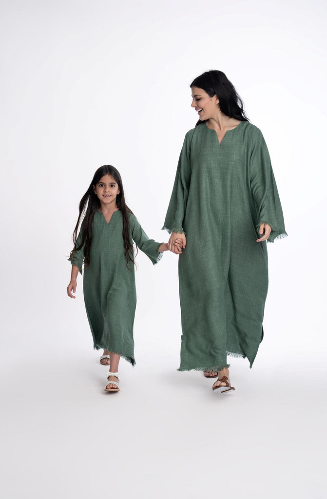 Haifa Linen Kaftan Kids