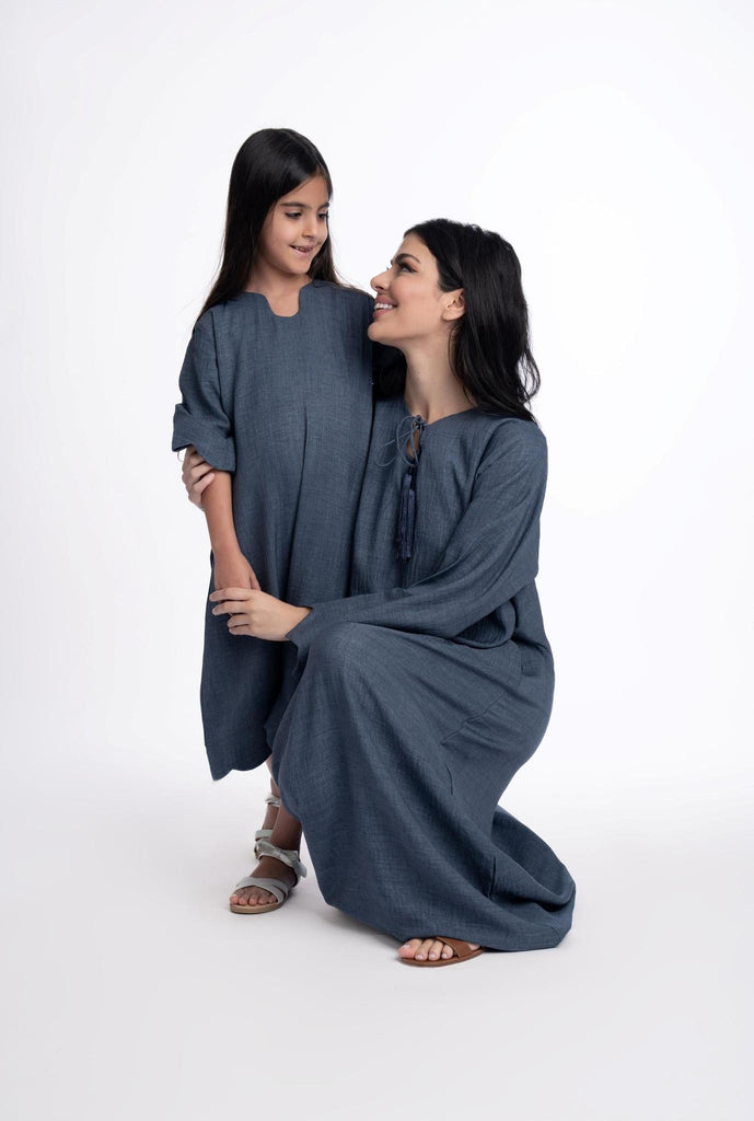 Huda Linen Kaftan Women