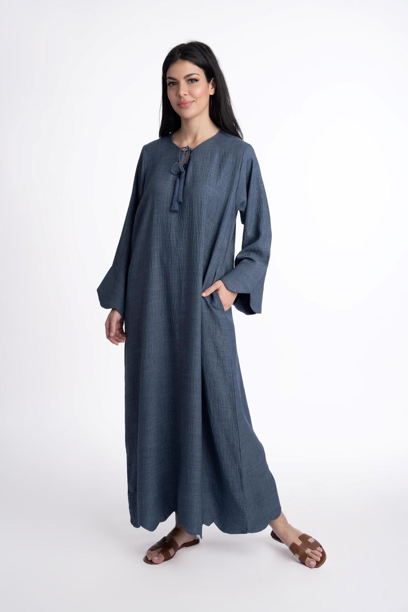 huda blue dress Huda Blue Dress by Esteles London