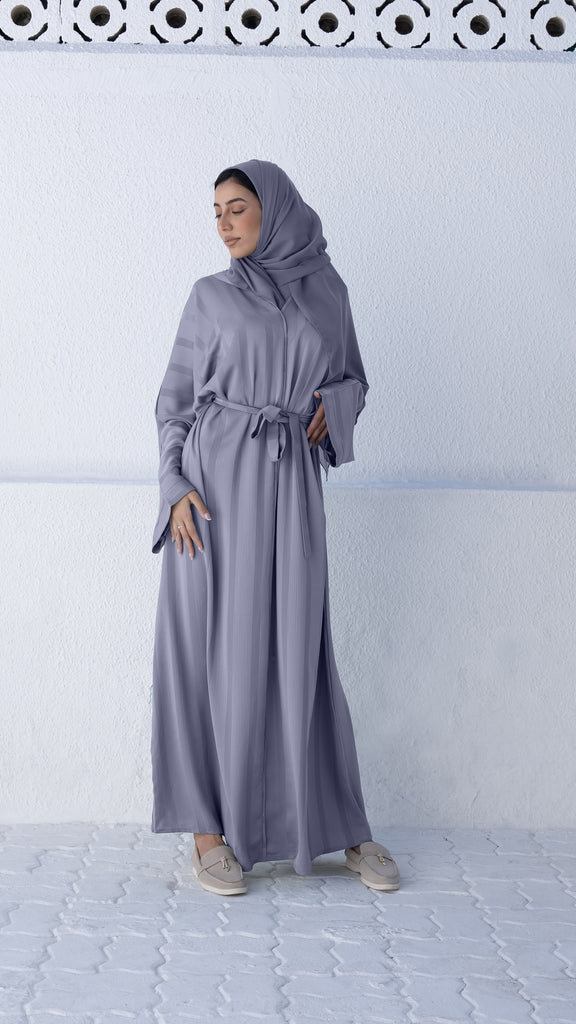 Grey Maaria Abaya