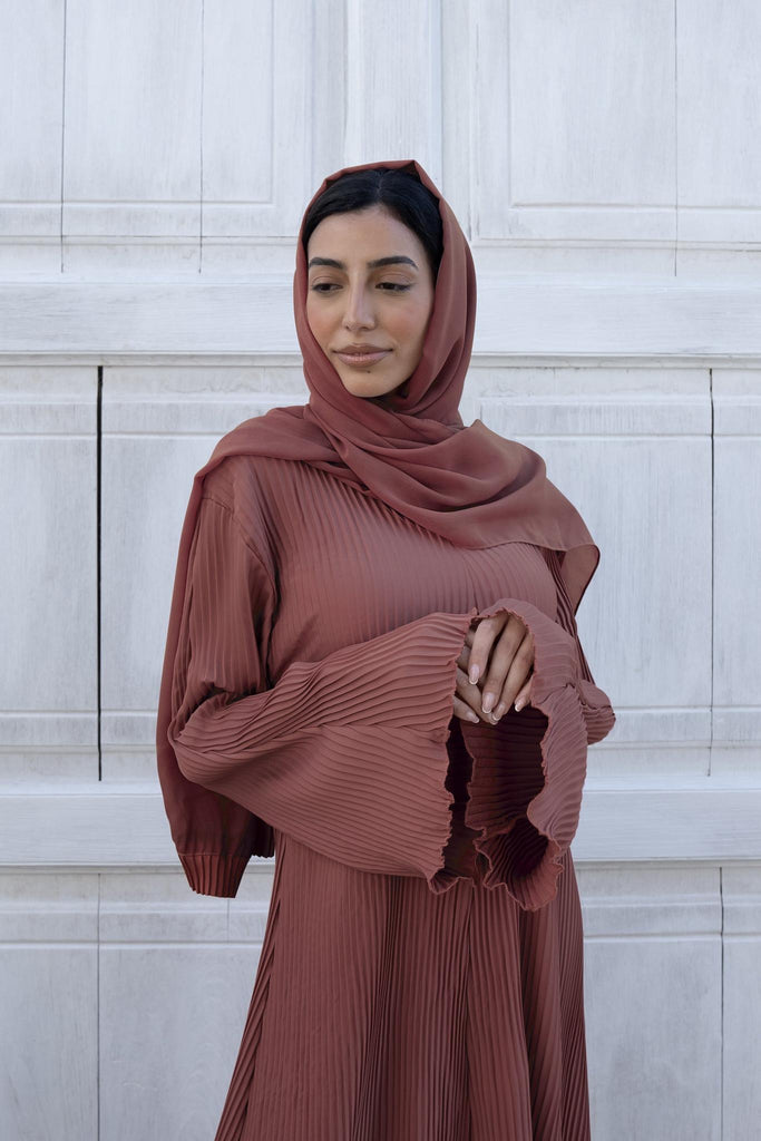 Leila Abaya - Dark Brown