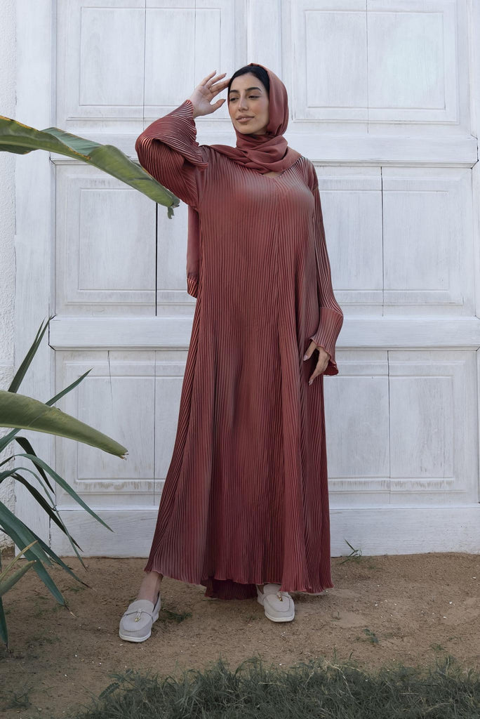 Leila Abaya - Dark Brown