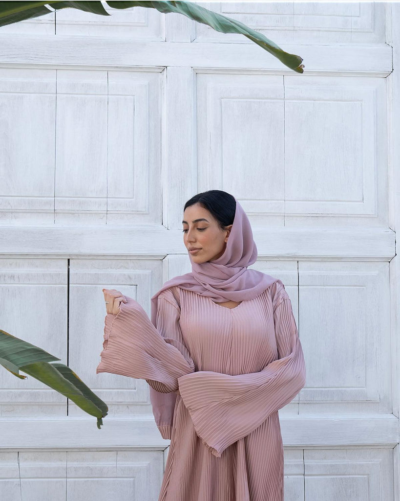 Leila Abaya - Dusty Pink