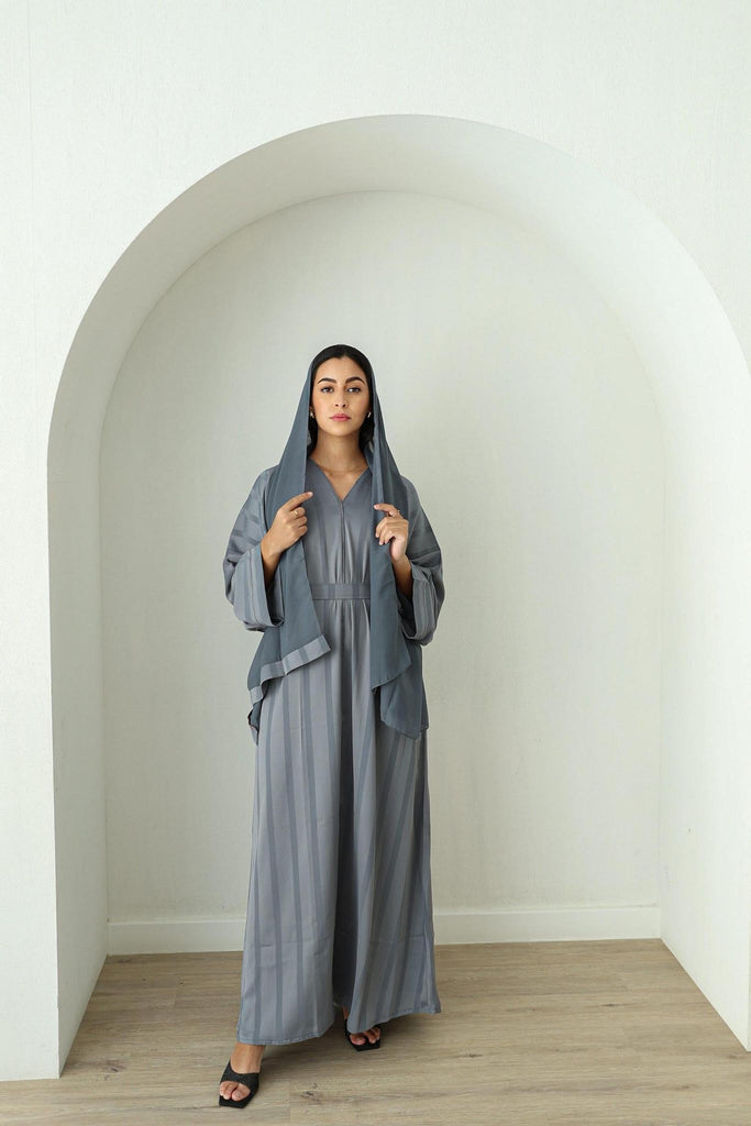 Maaria Abaya - Grey