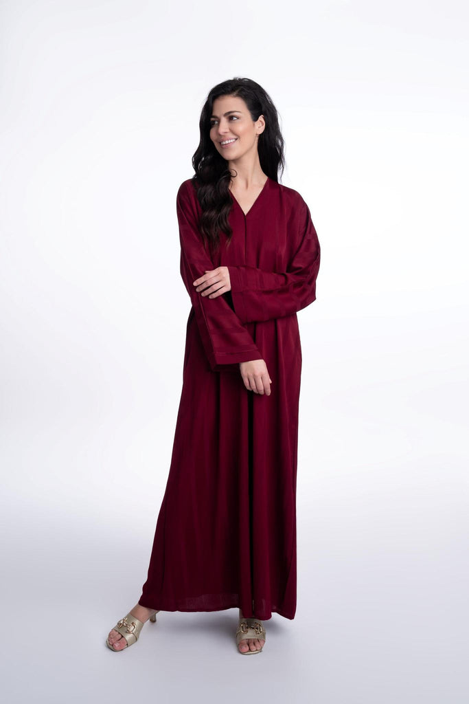Maaria Abaya - Maroon