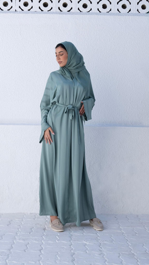 Maaria Sage Green Abaya
