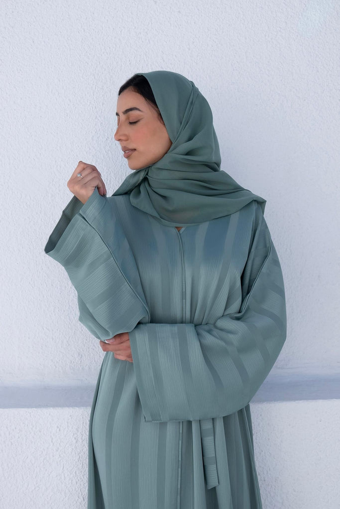 Maaria Sage Green Abaya