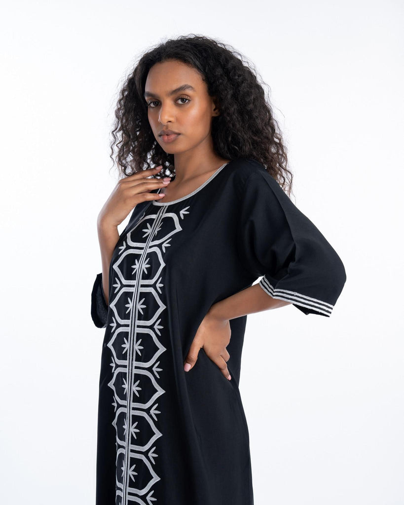 Malika Abaya Black- Women