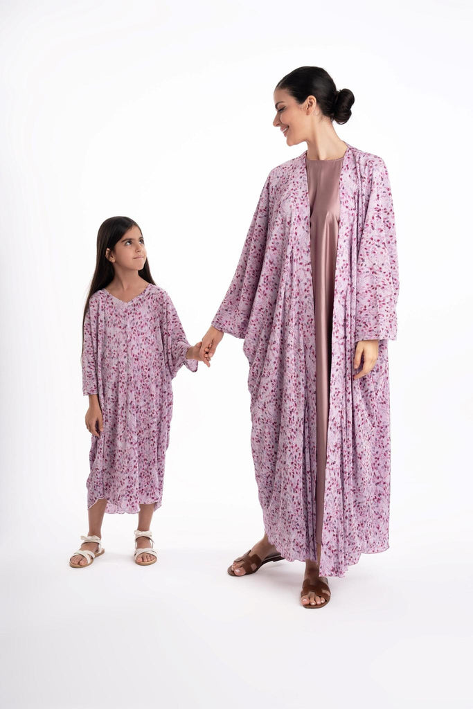 Ruba Floral Printed Kaftan Kids