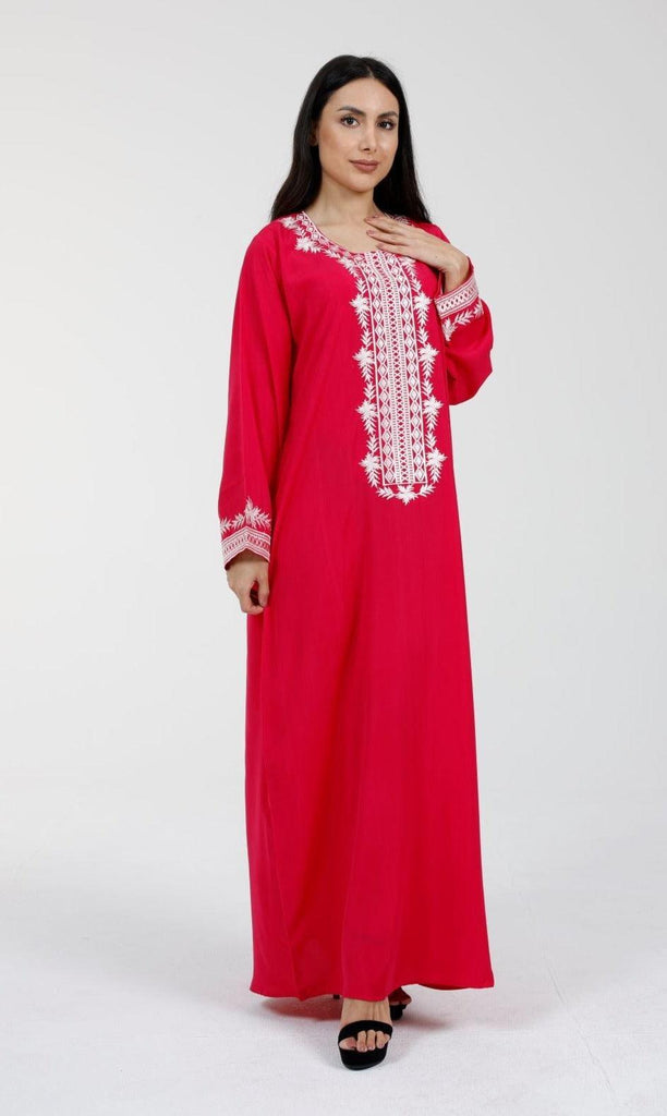 Sheikha Pink Jalabeya-Women
