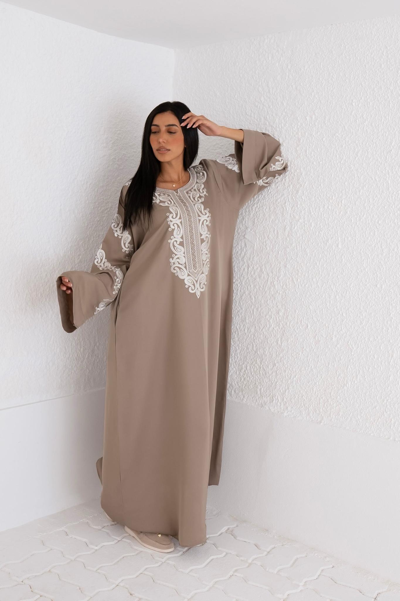 midi ladies dresses Timeless Oatmeal Linen Midi Dress | Trendy Women's Dresses