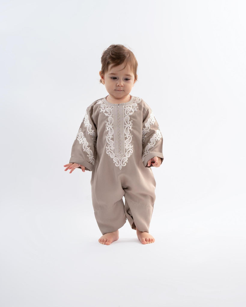 Talia Jalabiya Romper for Babies