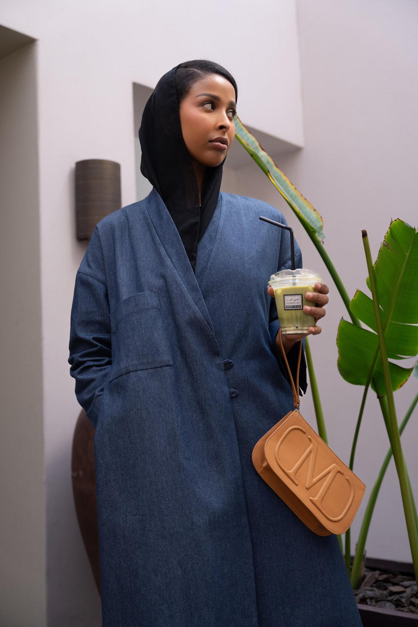 The Denim Abaya The Denim Abaya