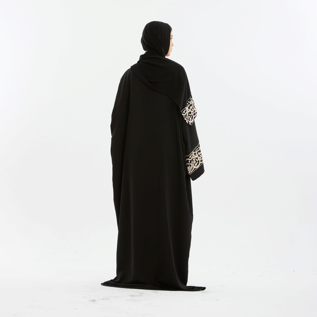 Black Layali Prayer Abaya-Women