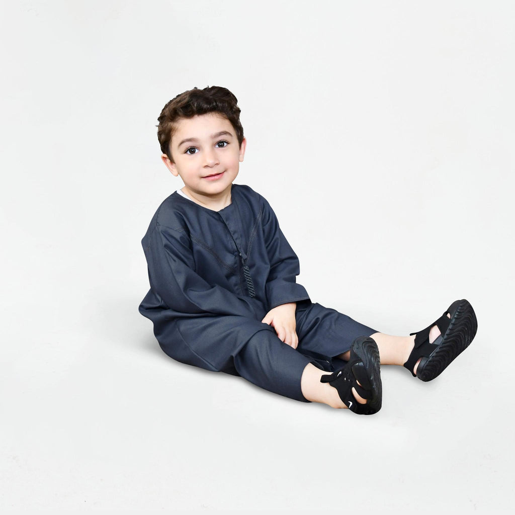 Grey Emirati Kandora-Babies