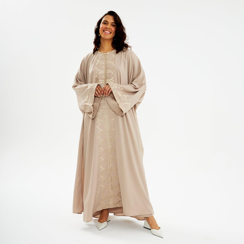 Malika Abaya Beige - Kids