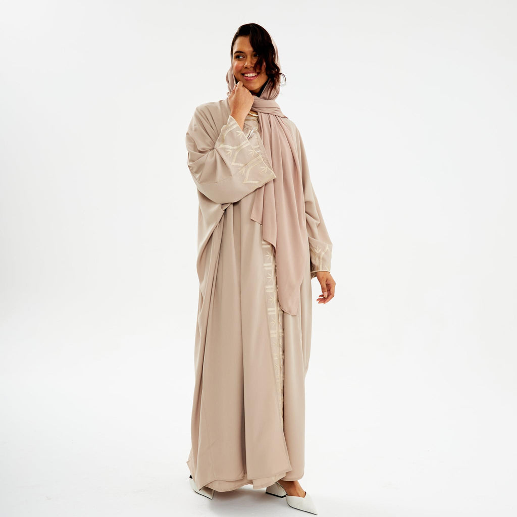 Malika Abaya Beige - Kids