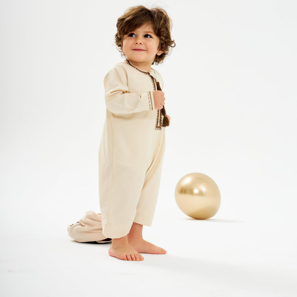 Omani Brown Kandora - Babies