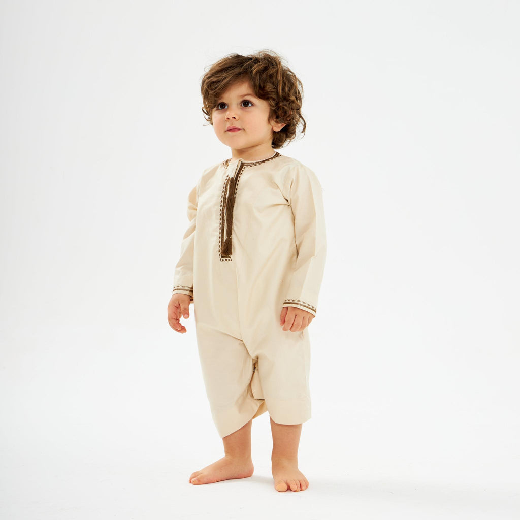 Omani Brown Kandora - Babies