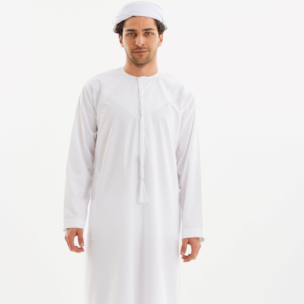 White Emirati Kandora-Men I