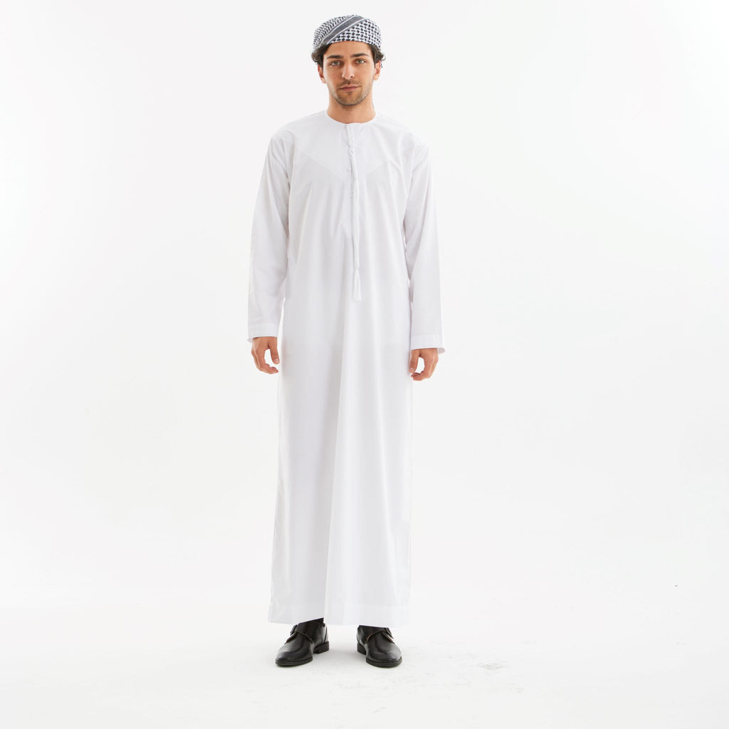 White Emirati Kandora-Men I