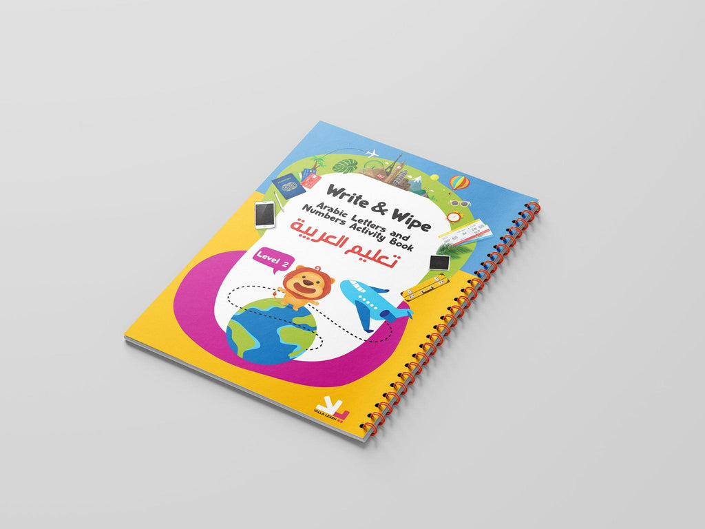 YallaLearn Write and Wipe Book Level Two: Yalla Travel